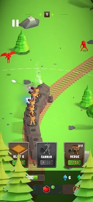 Tải game Train Defense Merge N Fight mod