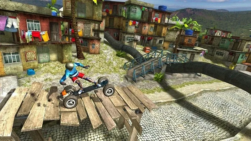 Berbagai macam motor yang tersedia di Trial Xtreme 4 MOD APK.