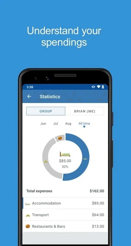 Tricount mod interface demonstrating ease of use