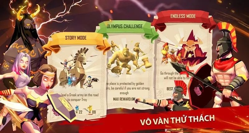 Tải Trojan War Huyền Thoại Sparta MOD APK miễn phí