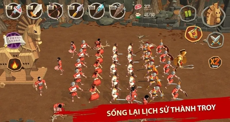 Hình ảnh game Trojan War Huyền Thoại Sparta MOD APK