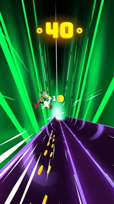 Showcasing the unlimited money feature in Turbo Stars MOD APK.