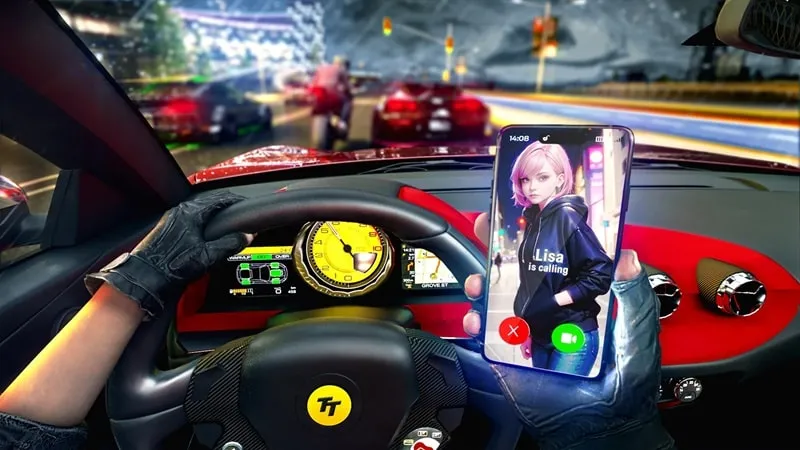 A diverse range of vehicles available in Turbo Tornado, including cars, trucks, and a helicopter.