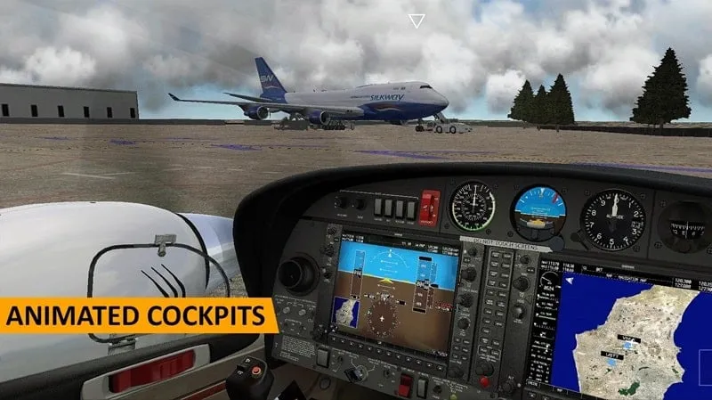 Solucionando problemas comuns no Uni Flight Simulator MOD APK.