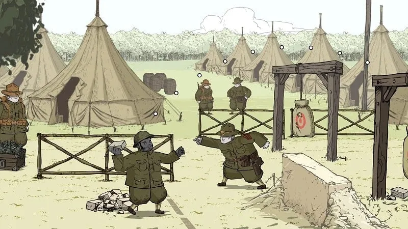 Passo a passo de como instalar o Valiant Hearts: Coming Home MOD APK em um celular Android.