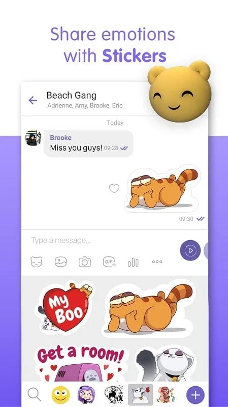 Sử dụng Viber Messenger MOD trên Android