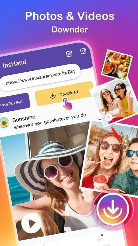 Video Downloader for Instagram mod functionality