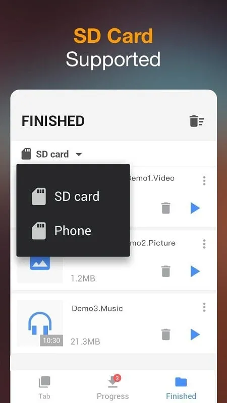 Langkah-langkah untuk mengunduh Video Downloader mod