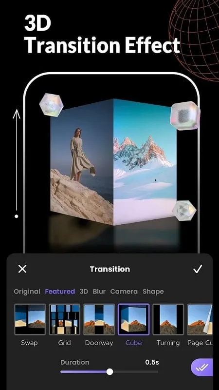 Vidma Editor interface with editing tools
