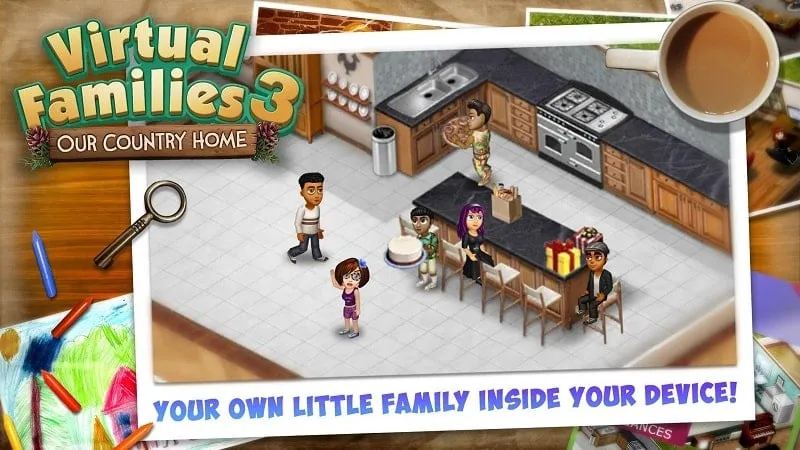 Administrando las finanzas de tu familia en Virtual Families 3.