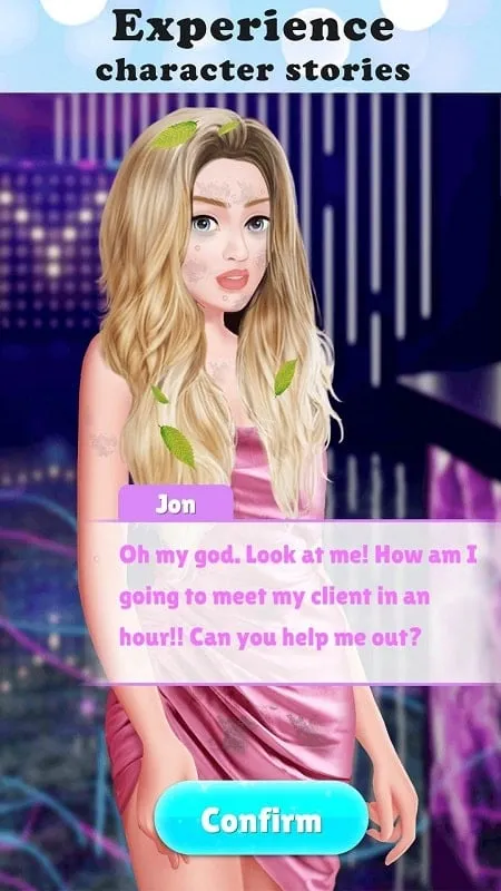 Screenshot yang menampilkan beragam pilihan pakaian yang tersedia di game Vlinder Fashion Queen Dress Up.