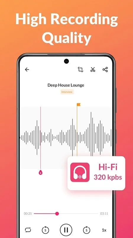 Download Voice Recorder Voice Memos mod apk terbaru