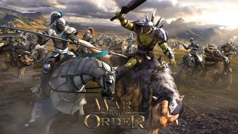 Jugabilidad de War and Order en Android.