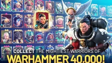 Installing the Warhammer 40,000: Tacticus MOD APK on an Android device.