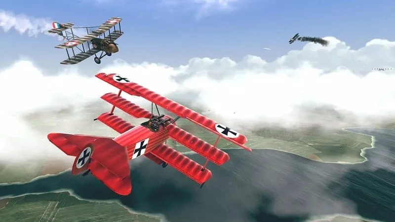 Jogo Warplanes WW1 Sky Aces para Android