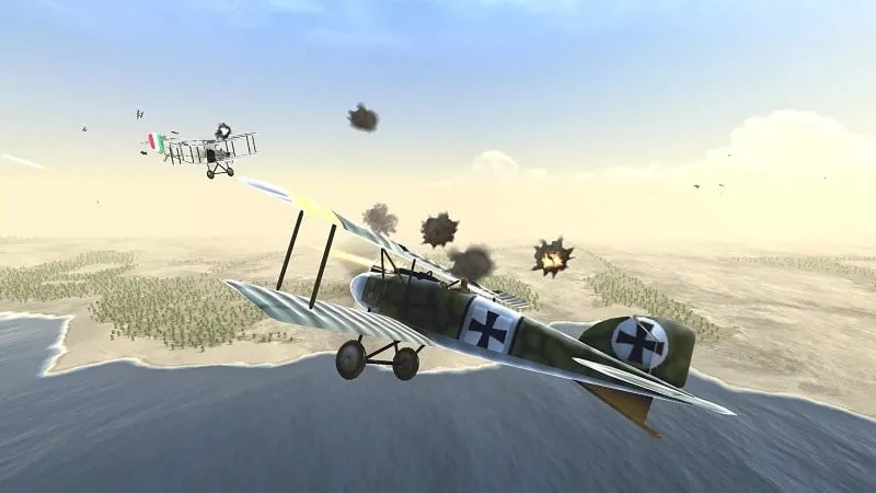 MOD do jogo Warplanes WW1 Sky Aces