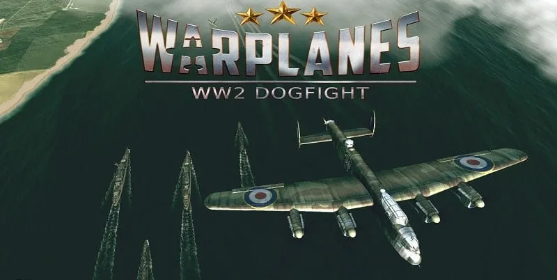 Captura de pantalla del juego Warplanes WW2 Dogfight.