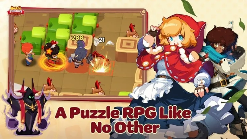 Download We Are Friends: Puzzle RPG MOD APK