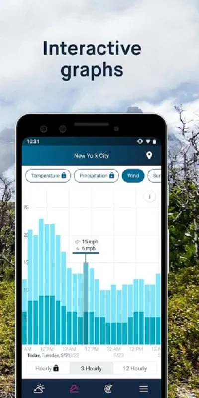 Alertas y notificaciones meteorológicas en WeatherPro MOD