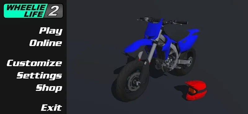 Personalizando uma moto no Wheelie Life 2.