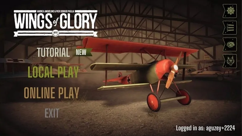 Passo a passo de como instalar o Wings of Glory MOD APK em um celular Android.