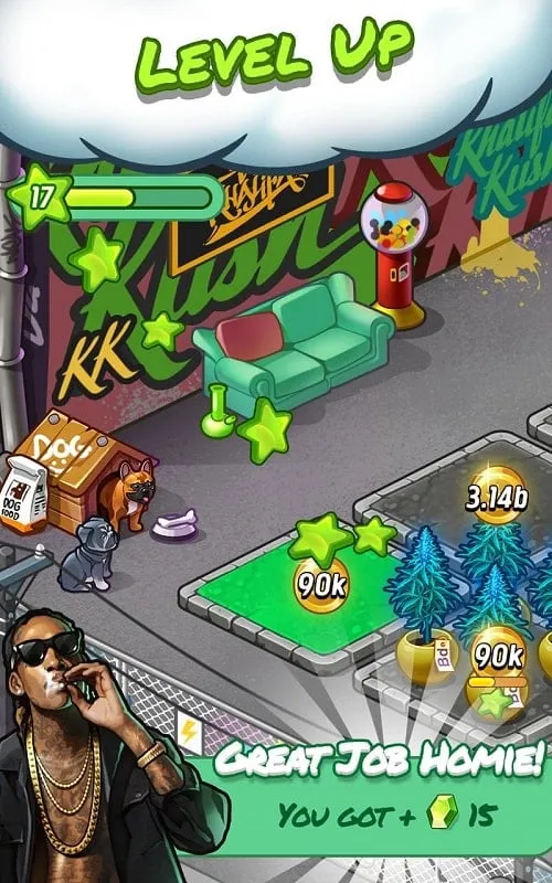 Tải Wiz Khalifa's Weed Farm mod apk miễn phí