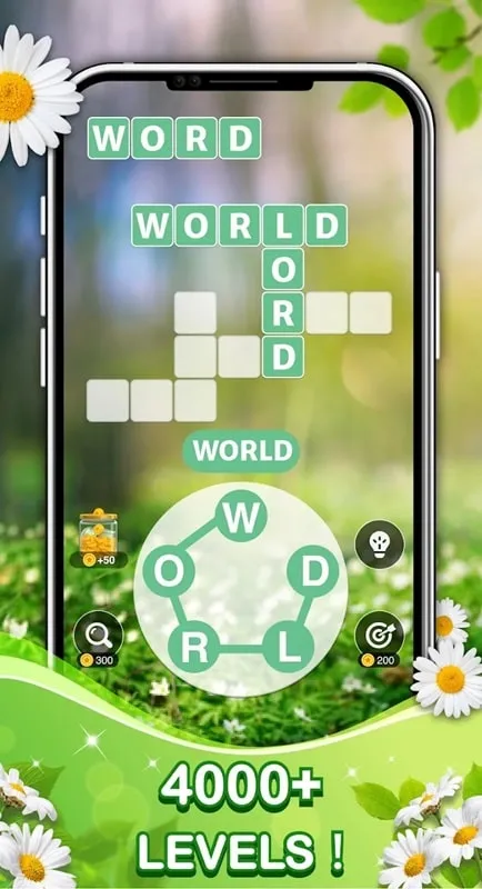 Guía paso a paso sobre cómo instalar Word Link Connect puzzle game MOD APK en un teléfono inteligente Android.