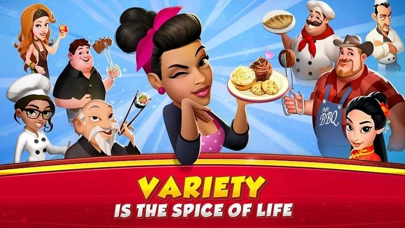 World Chef MOD APK: Dinero ilimitado para mejoras y decoraciones