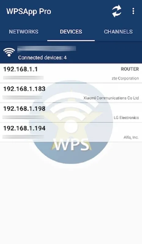 WPSApp Pro mod features overview