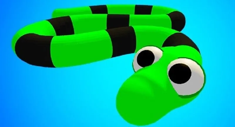 Print do jogo Wriggly Snake