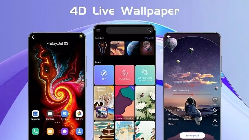 X Live Wallpaper premium features overview