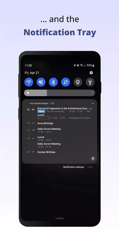 Tải xuống Your Calendar Widget Mod