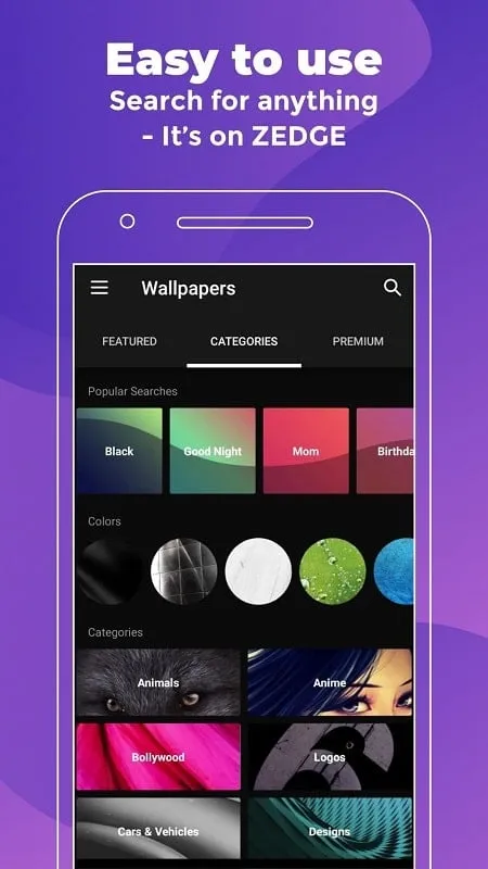 Hướng dẫn từng bước cài đặt ZEDGE Wallpapers & Ringtones MOD APK