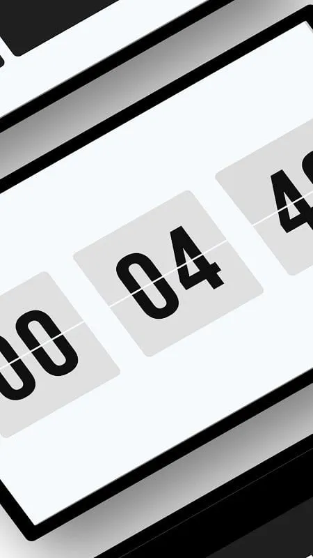 Zen Flip Clock different styles and customization options